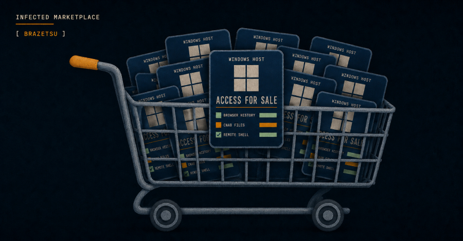 BraZetsu Malware Turns Compromised Windows Hosts Into Criminal Marketplace Inventory