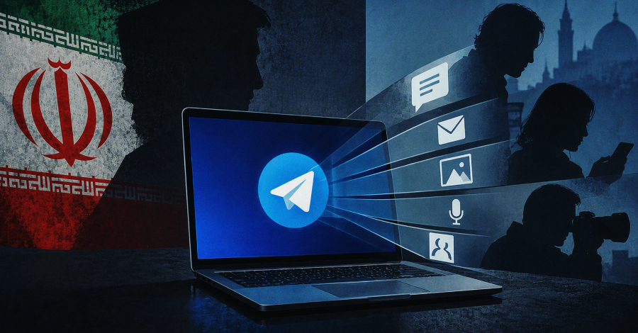 Hackers iraníes utilizan malware controlado a través de Telegram para espiar a disidentes y periodistas