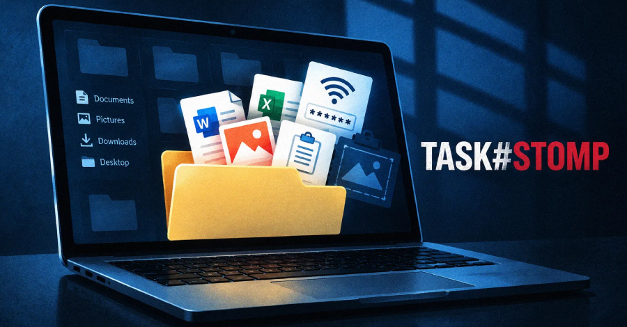 La puerta trasera para Windows TASK#STOMP roba contraseñas de Wi-Fi, capturas de pantalla y archivos de empresa