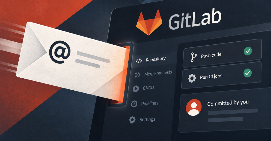 Una dirección de correo electrónico de una incidencia de GitLab que se ha filtrado permite a cualquiera enviar código y ejecutar tareas de integración continua (CI) en tu nombre