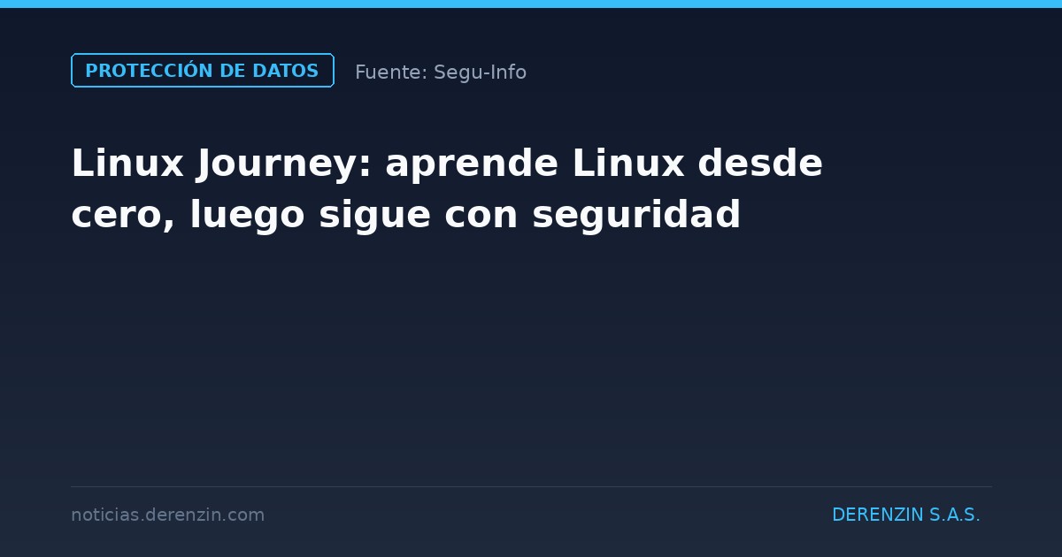 Linux Journey: aprende Linux desde cero, luego sigue con seguridad
