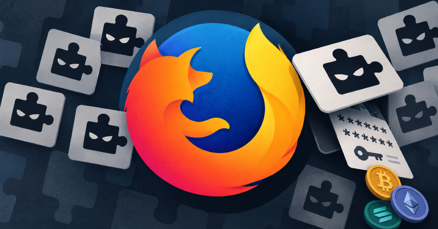 16 extensiones maliciosas de Firefox se hacen pasar por las carteras Rabby y OKX para robar frases de recuperación