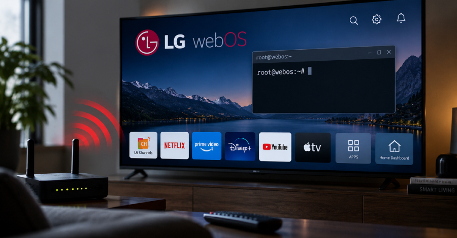 Los televisores inteligentes de LG son vulnerables a un ataque de toma de control de root sin autorización previa desde la red local