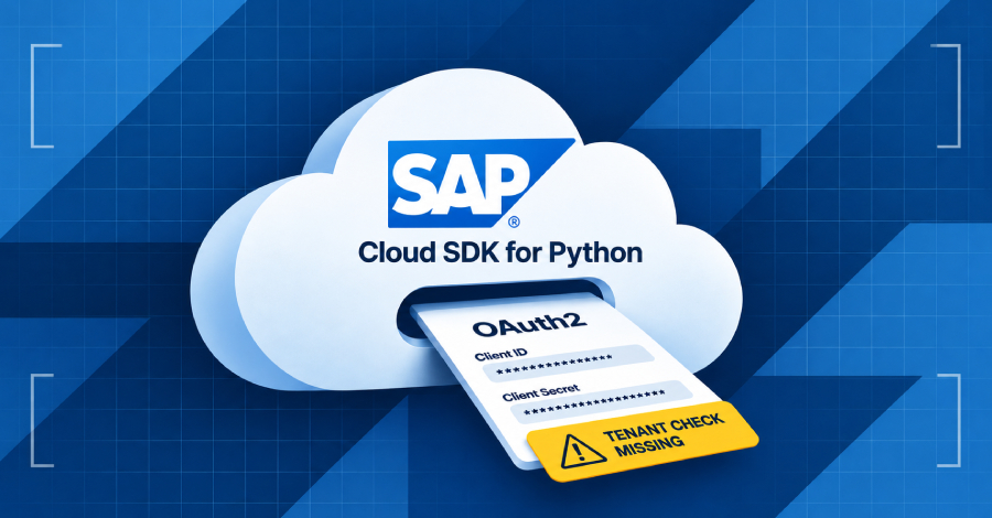SAP revela una vulnerabilidad crítica con una puntuación CVSS de 10 en el Cloud SDK para Python que permite el robo de credenciales OAuth2