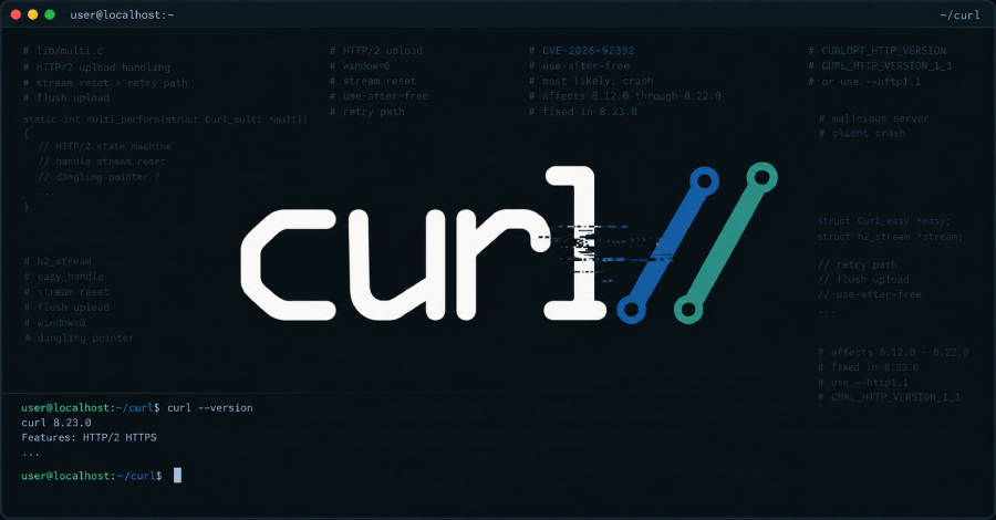 curl corrige una vulnerabilidad en la carga de datos de HTTP/2 después de que una demostración de concepto (PoC) pusiera de manifiesto la ejecución de código en el lado del cliente
