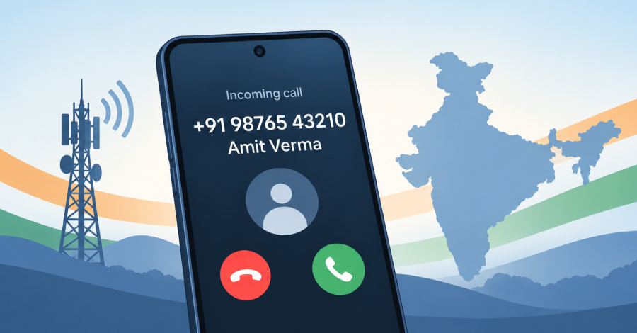 La India exige que se muestre el nombre del llamante registrado en las redes 4G y posteriores a partir del 1 de noviembre